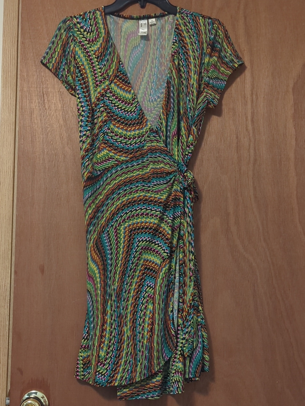 Emma & Michele Multicolor Pastel Brushstroke Top